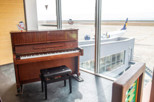 神戸空港の空港ピアノ
